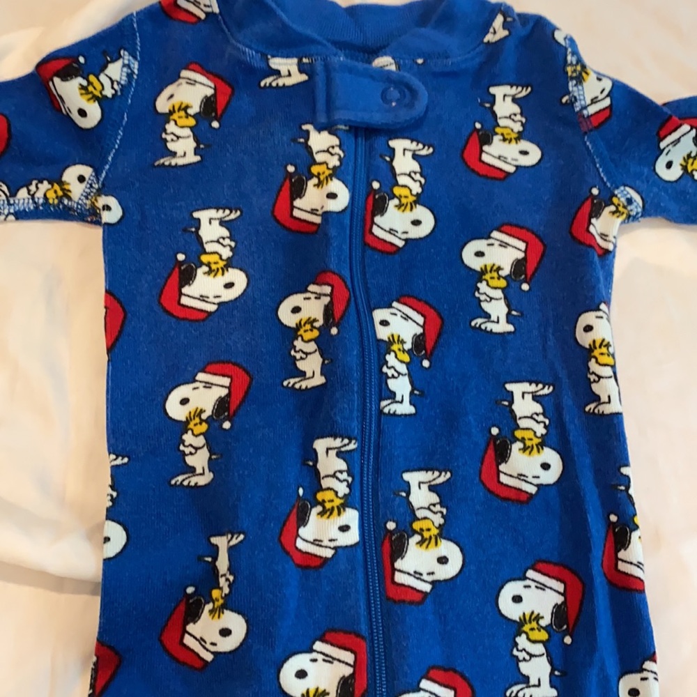 HANNA ANDERSSON HOLIDAY SNOOPY SLEEPER